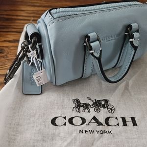 Coach Micro Venturer duffle keychain